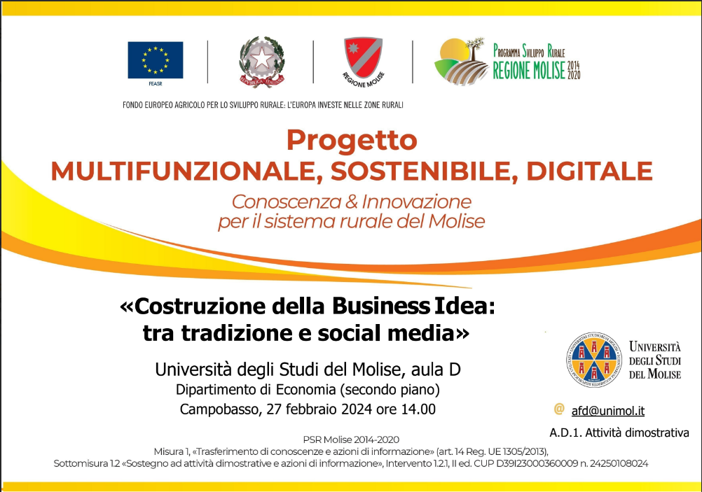 La costruzione della business idea: tra tradizione e social media